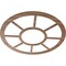Ekena Millwork Grace Wood Fretwork Pierced Ceiling Medallion, Walnut, 30"OD x 10 7/8"ID x 3/8"T CMWP30X0375GRWA - alternate 5